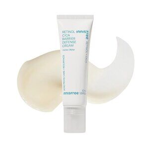 innisfree Retinol Cica Barrier Defense Cream, Calming Korean Face Cream 50ml